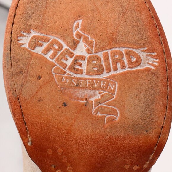 Freebird by Steven Caprice Women’s Size US 6 Gray Leather Block Heel Sandals - Picture 10 of 10